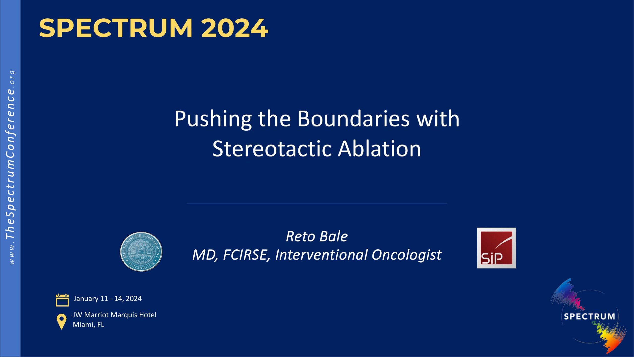 Pushing the boundaries with stereotactic Ablation