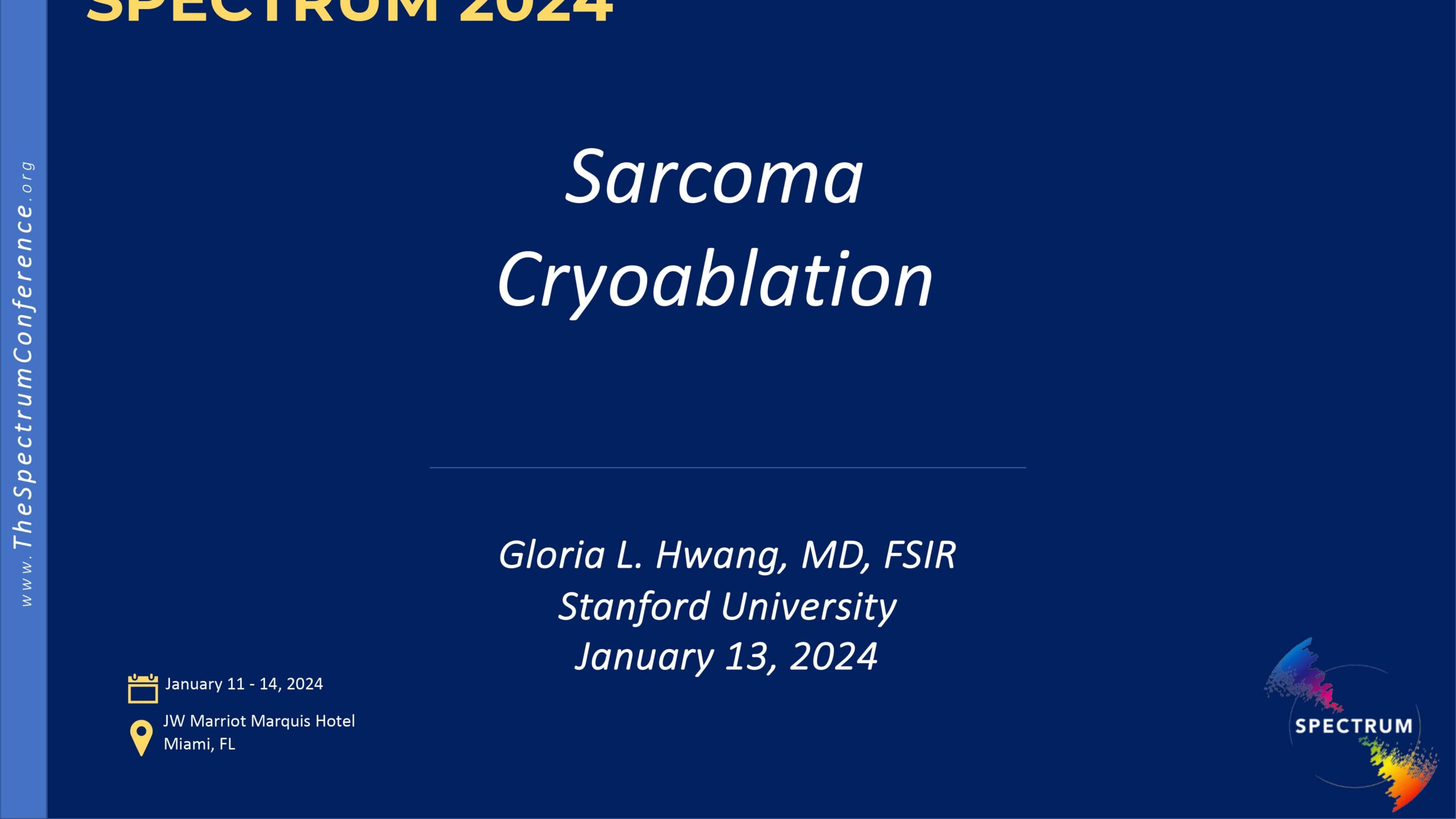 Sarcoma Cryoablation