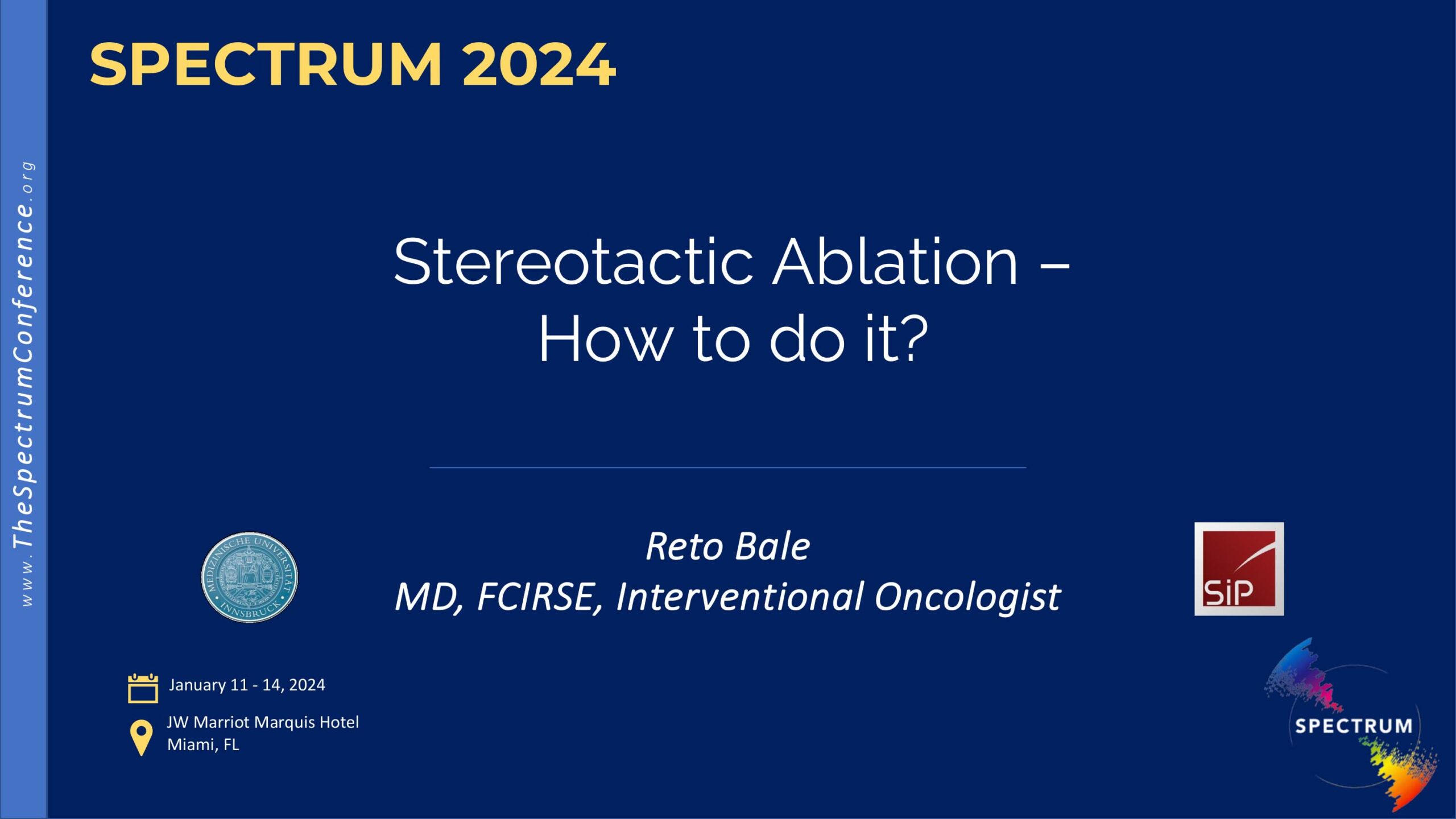 Stereotactic Ablation – How to do it?