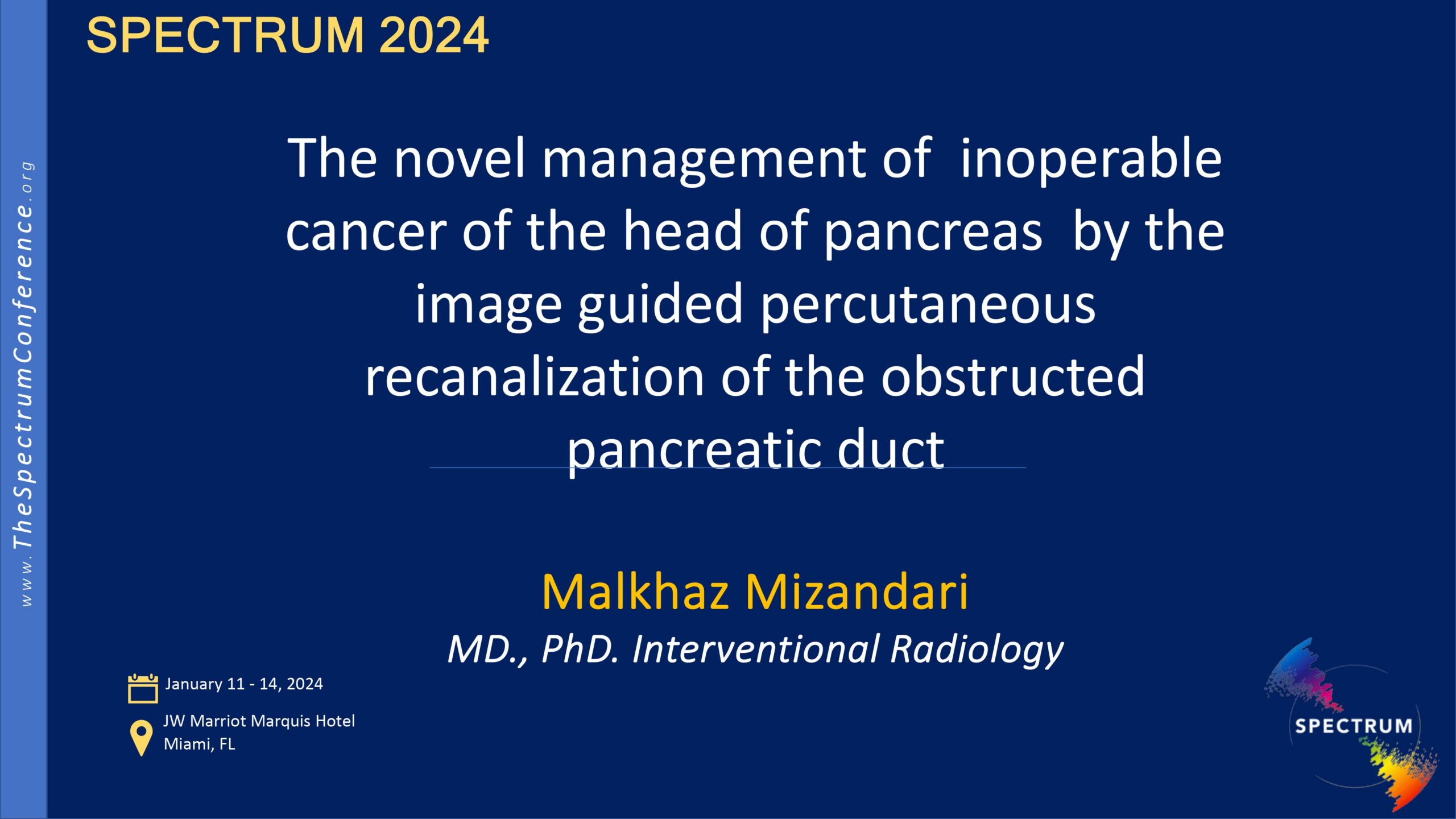 The Novel Image Guided Percutaneous Management of Inoperable Cancer of the Head of Pancreas – Technique and Results