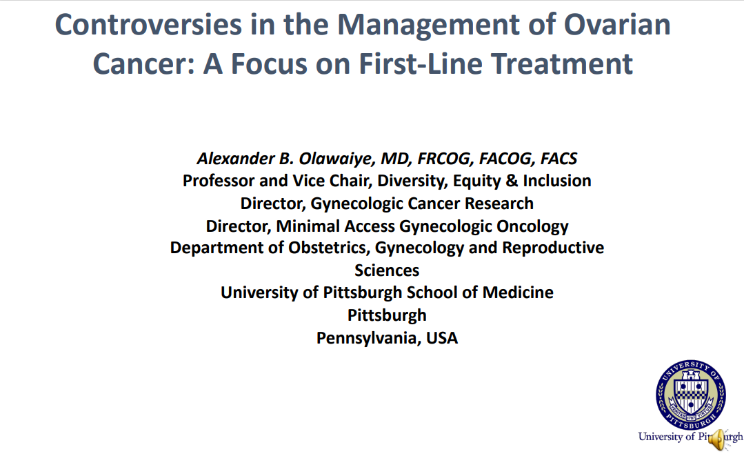 Controversies In The Management Of Ovarian Cancer A Focus On First Line Treatment