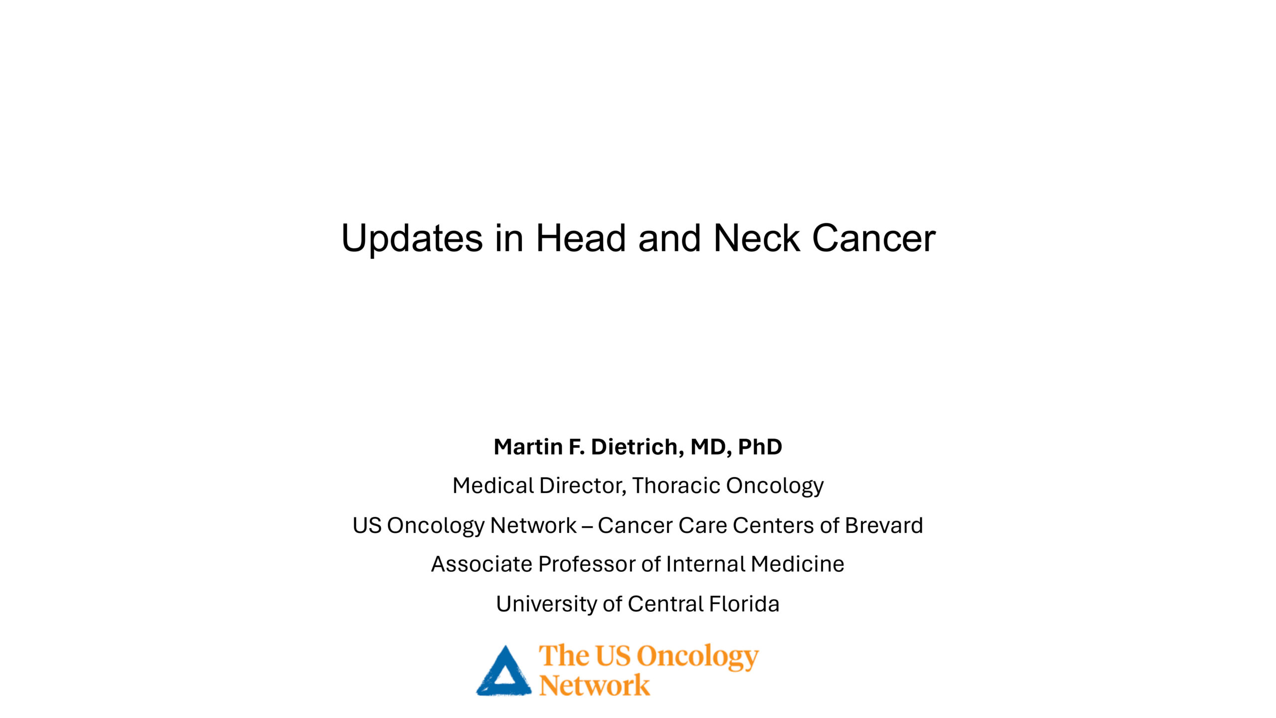 Immunotherapy and Targeted Agents in Head/Neck Cancer