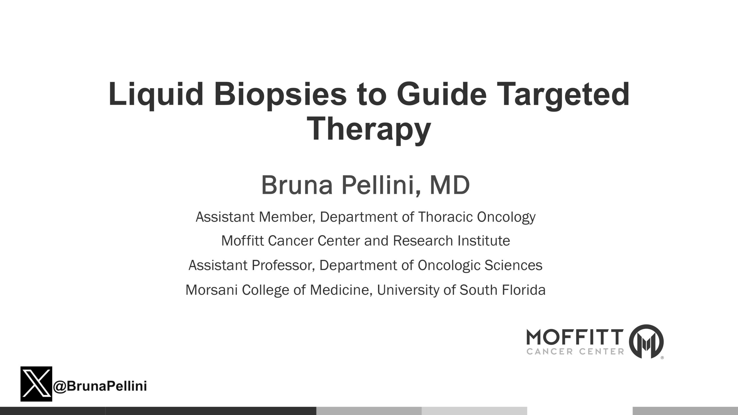 Liquid Biopsies to Guide Targeted Therapy