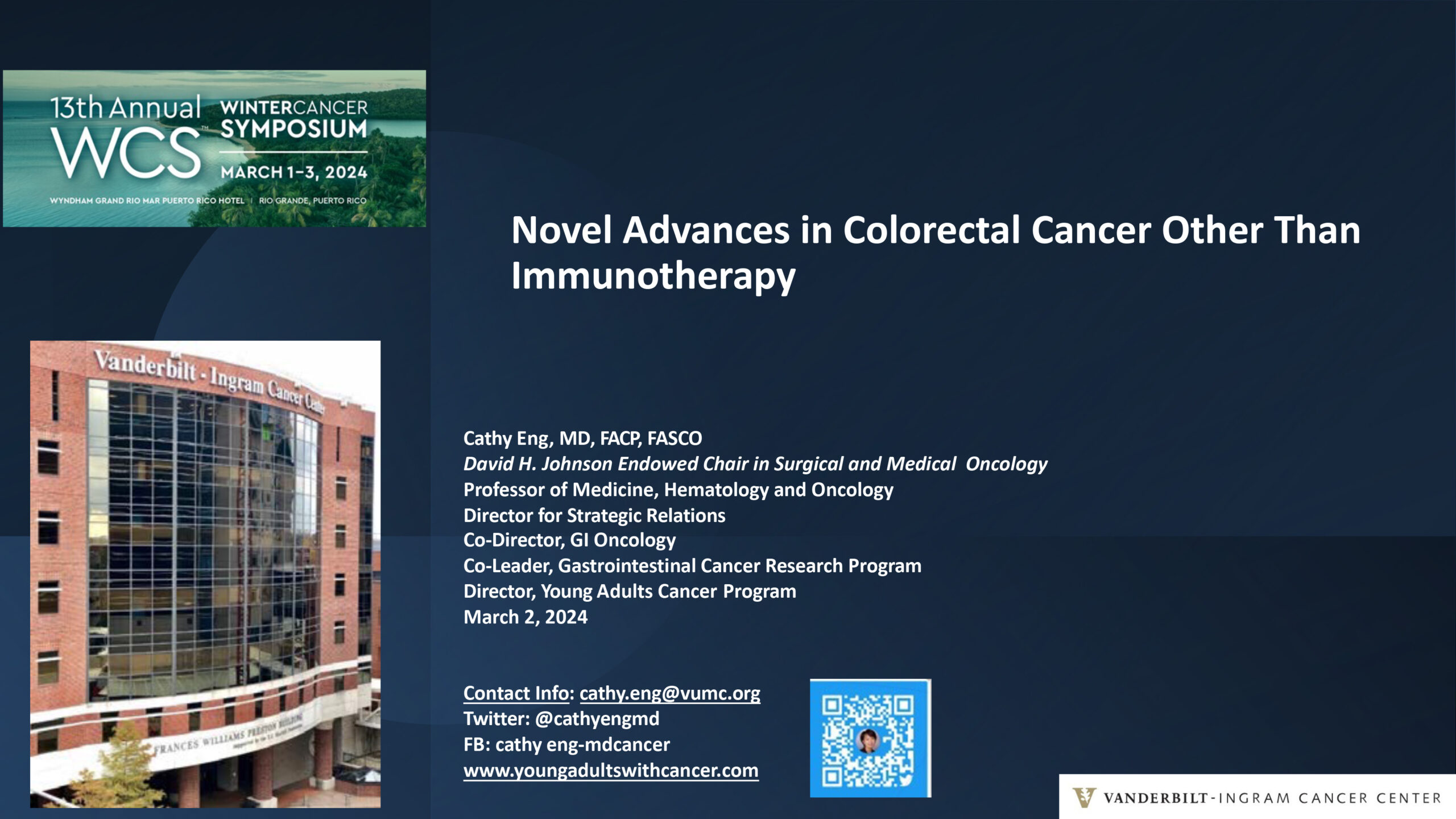 Novel Advances in Colorectal Cancer Other Than Immunotherapy