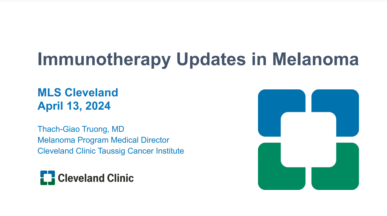 Immunotherapy Updates in Melanoma