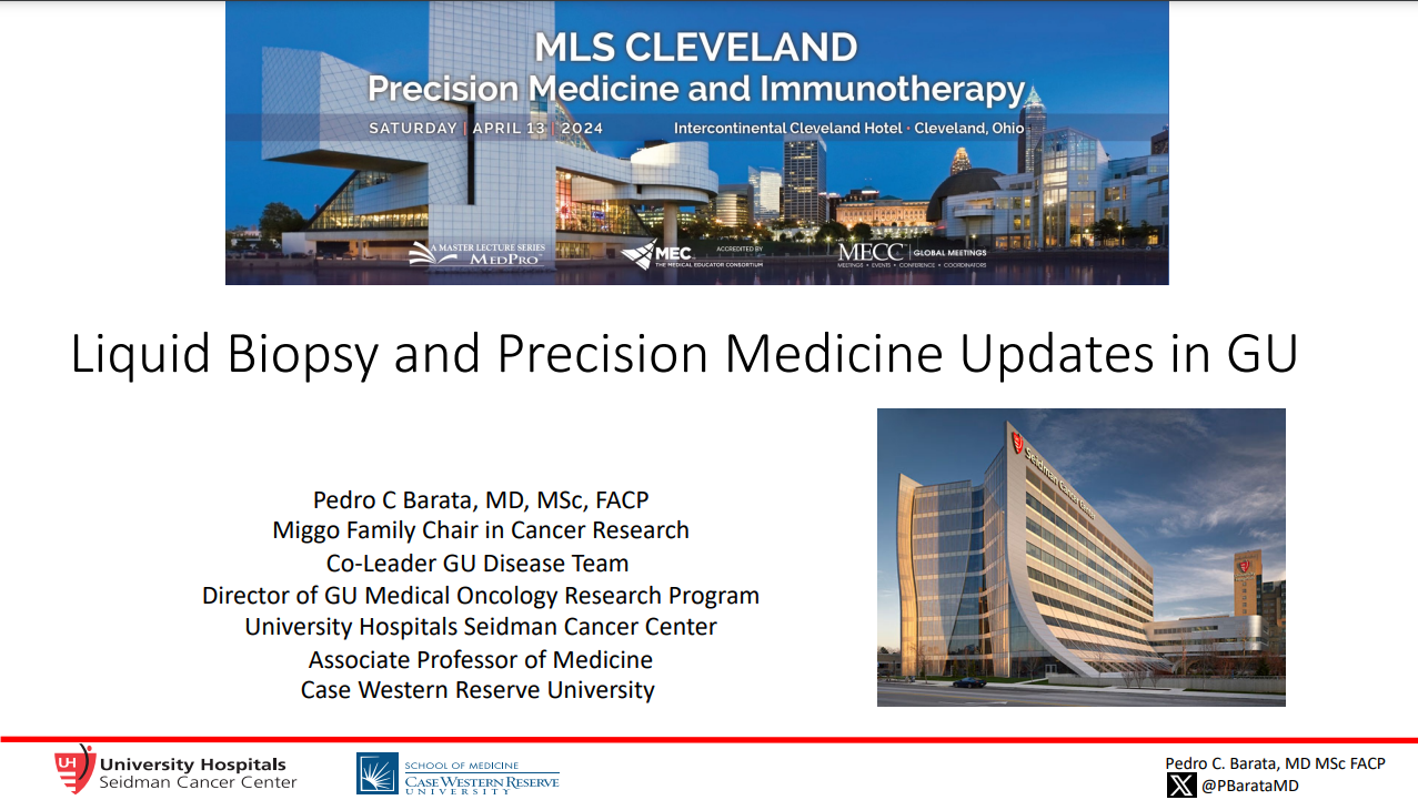 Liquid Biopsy and Precision Medicine Updates in GU