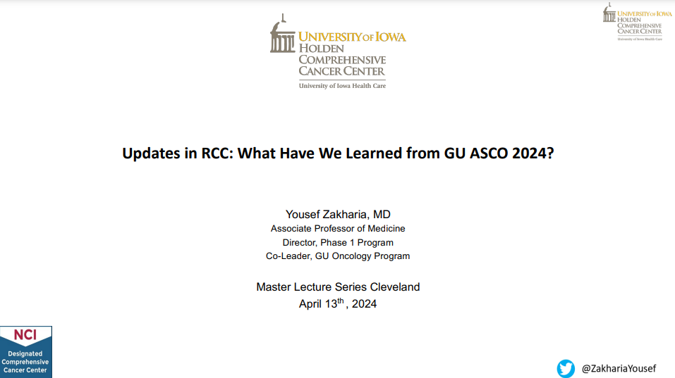 Updates in RCC: What Have We Learned from GU ASCO 2024?