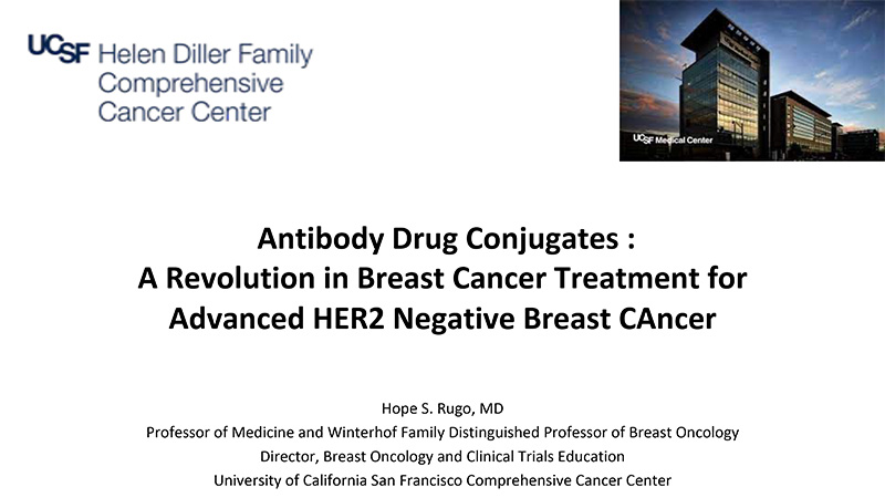 Antibody Drug Conjugates for HER2 Negative Breast Cancer: A Revolution in Chemotherapy for Breast Cancer