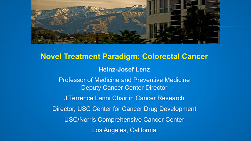 Colorectal Cancer: Novel Treatment Paradigms