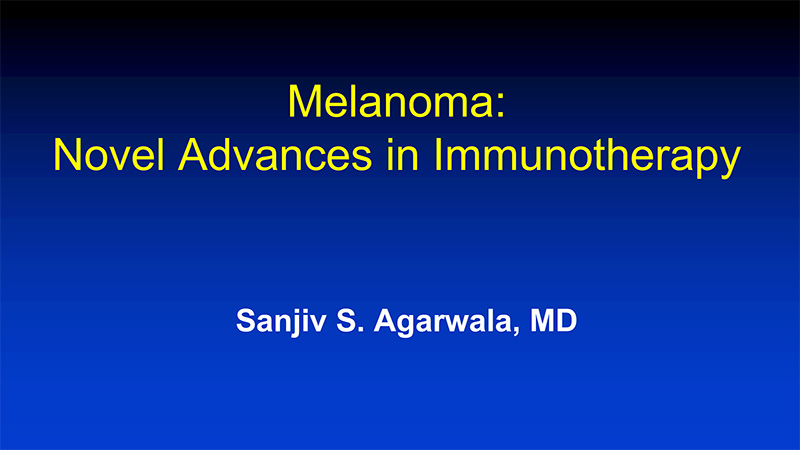 Melanoma: Novel Advances in Immunotherapy