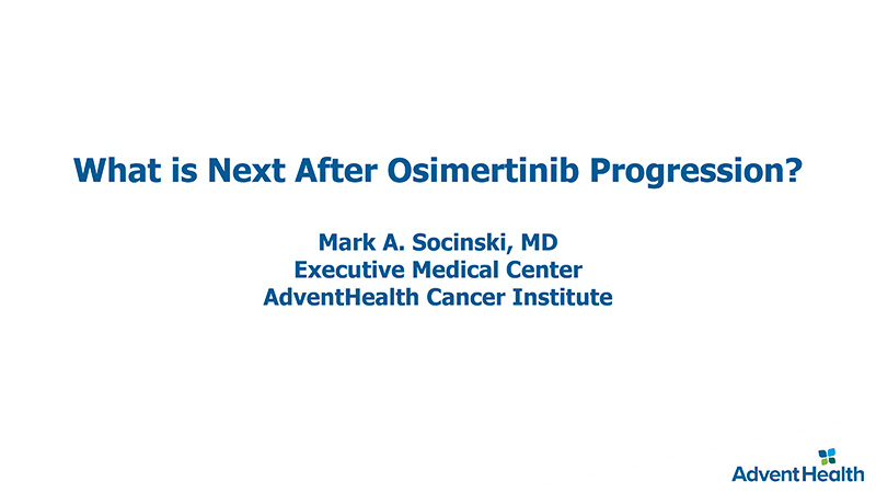 What Is Next After Osimertinib Progression?