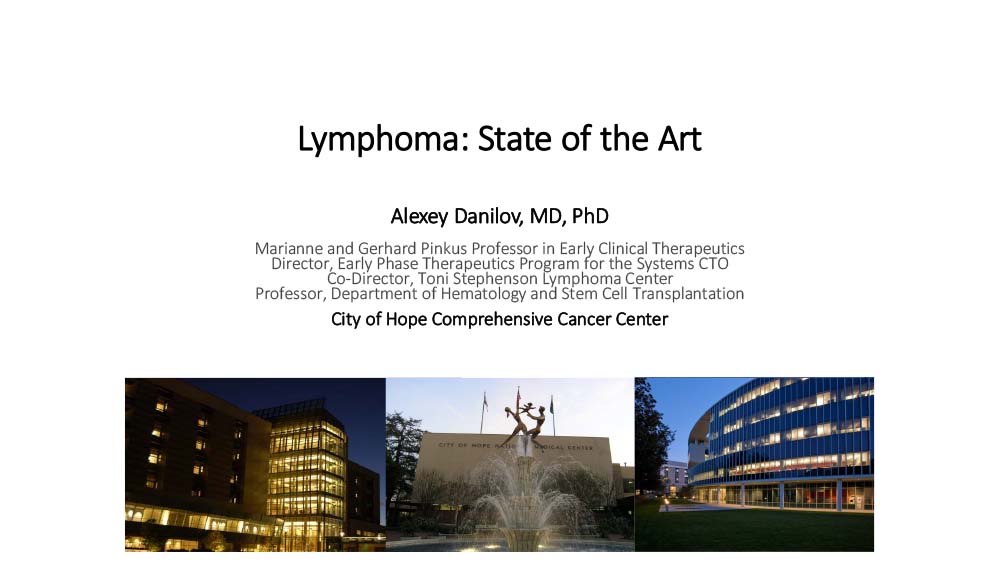 Lymphoma: State of the Art