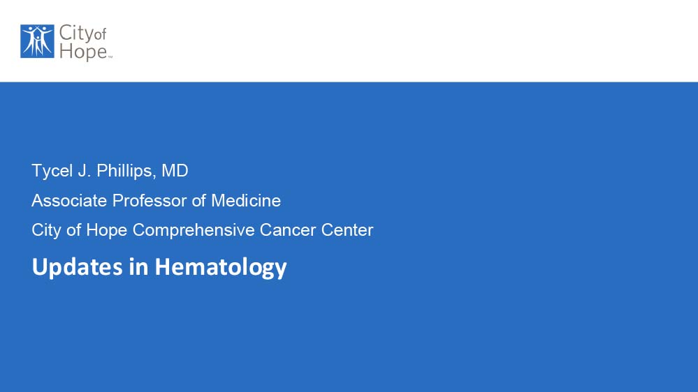 Novel Targets in Hematologic Malignancies