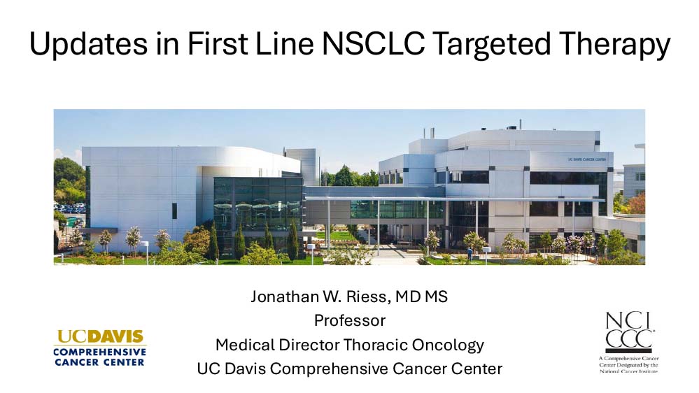 Updates in NSCLC Targeted Therapy