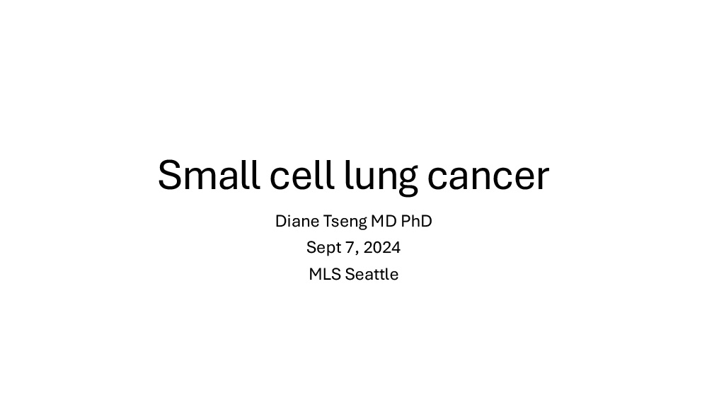 2024 Small Cell Lung Cancer