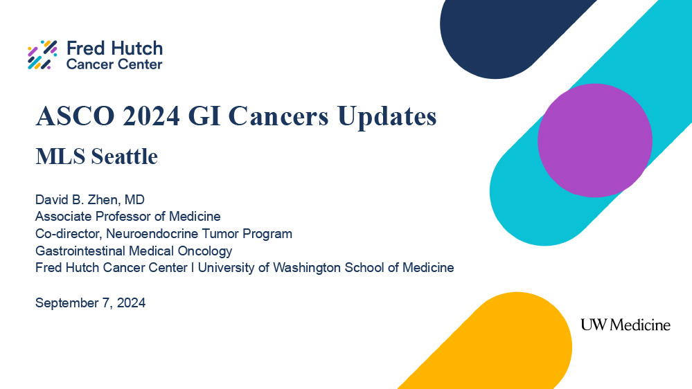 ASCO GI 2024 Updates