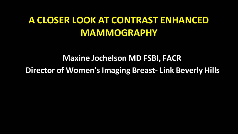 Breast Cancer Screening – Updates in Breast Imaging