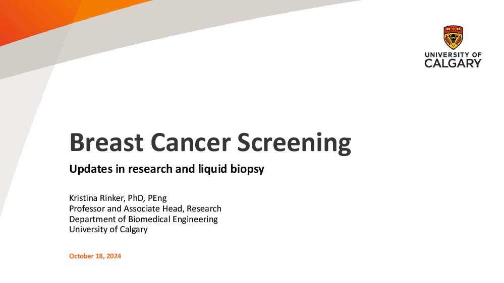 Breast Cancer Screening – Updates in Research and liquid Biopsy