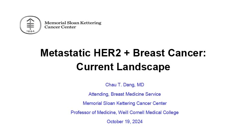 Metastatic HER2neu Positive Breast Cancer