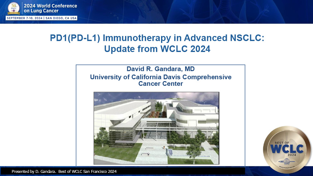 PD-1/PD-L1 Directed Immunotherapy for Advanced NSCLC