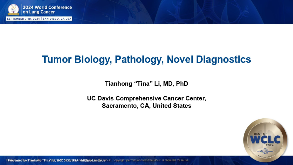 Tumor Biology, Pathology, Novel Diagnostics