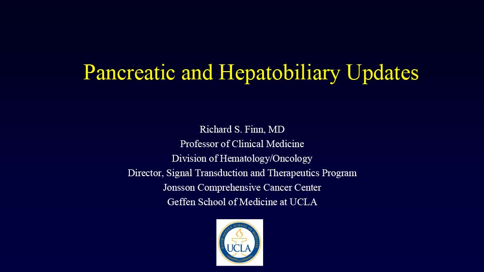 Pancreatic and Hepatobiliary Updates