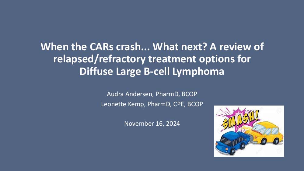 When the CARs Crash, What is Next? A Review of Relapsed / Refractory Treatment Options in DLBCL