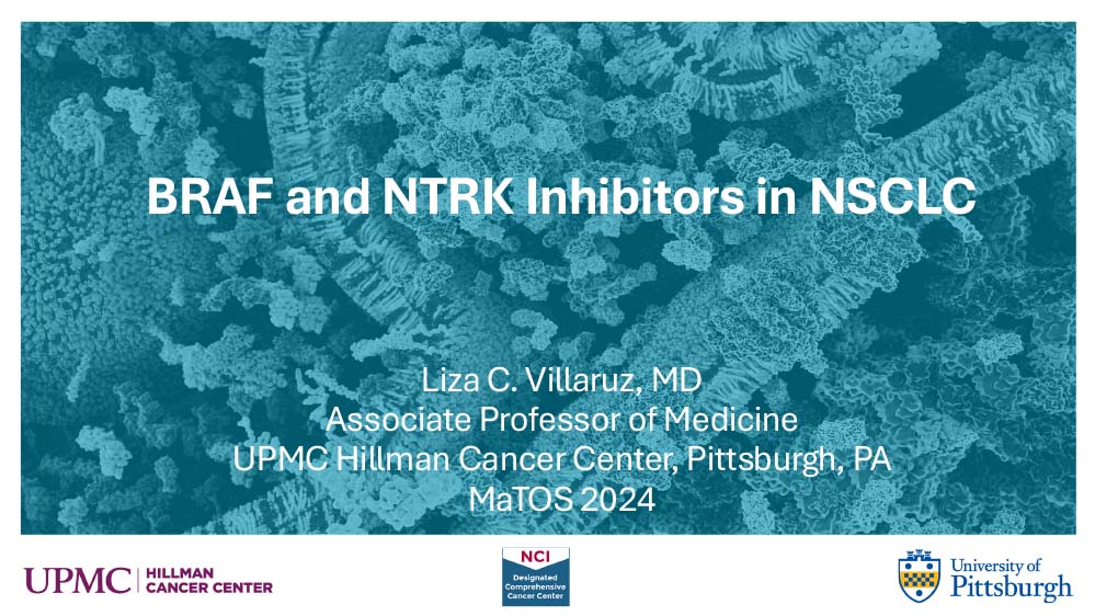 BRAF and NTRK Inhibitors in NSCLC