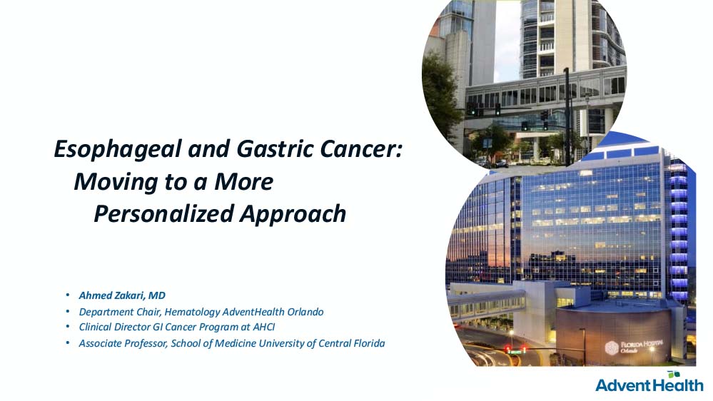 Esophageal and Gastric Cancer: Moving to a More Personalized Approach