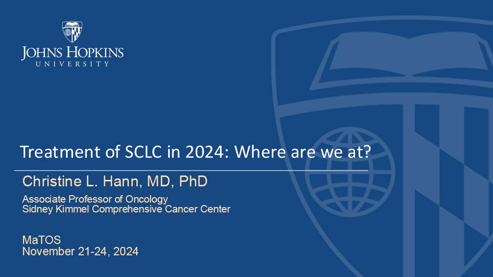 Treatment for SCLC in 2024: Where Are We At?