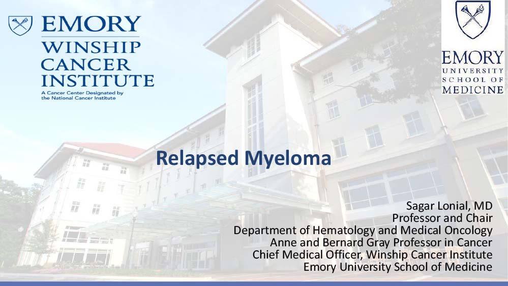 Updates in relapsed/refractory Multiple Myeloma