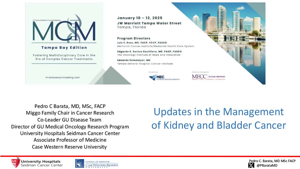 Updates in the Management of Kidney and Bladder Cancer