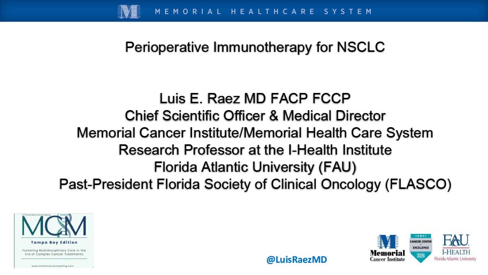 Utilization of Immunotherapy in the Perioperative Setting