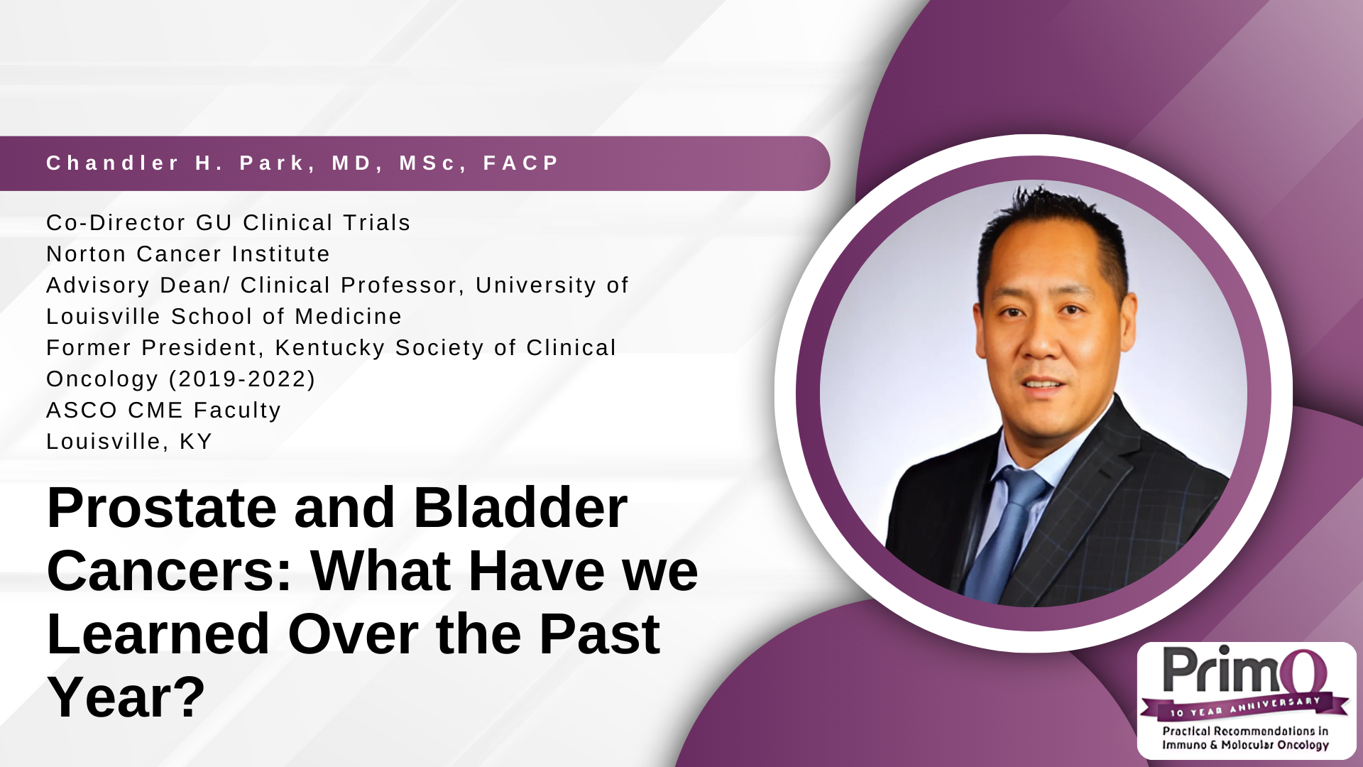 Prostate and Bladder Cancers: What Have we Learned Over the Past Year?