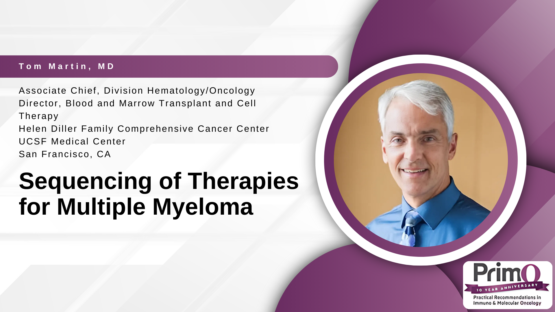 Sequencing of Therapies for Multiple Myeloma